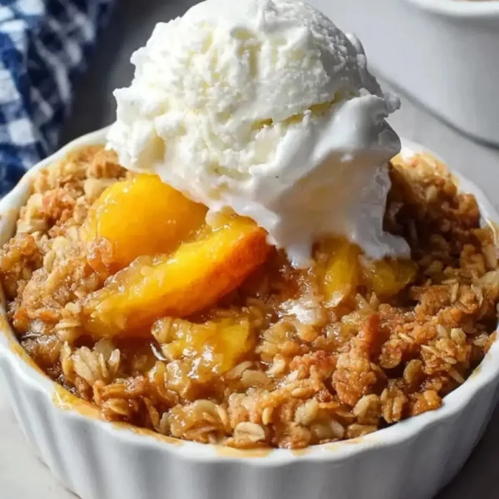 Nectarine Brown Sugar Crisp