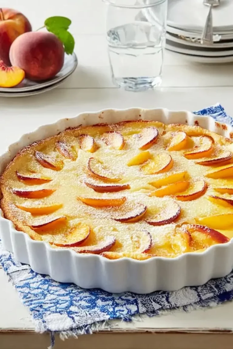 Nectarine Clafoutis