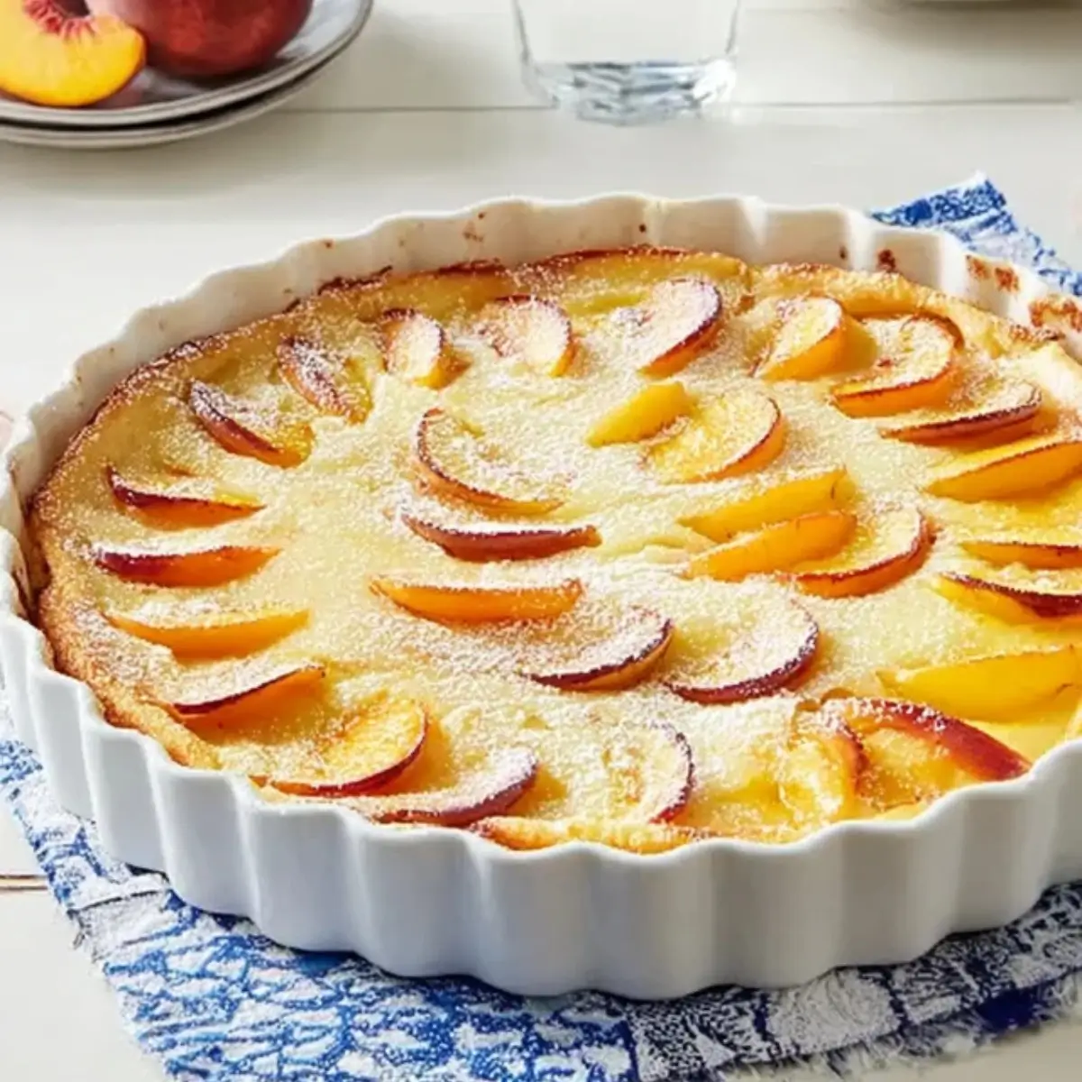 Nectarine Clafoutis