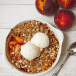 Nectarine Crisp with Cinnamon Oat