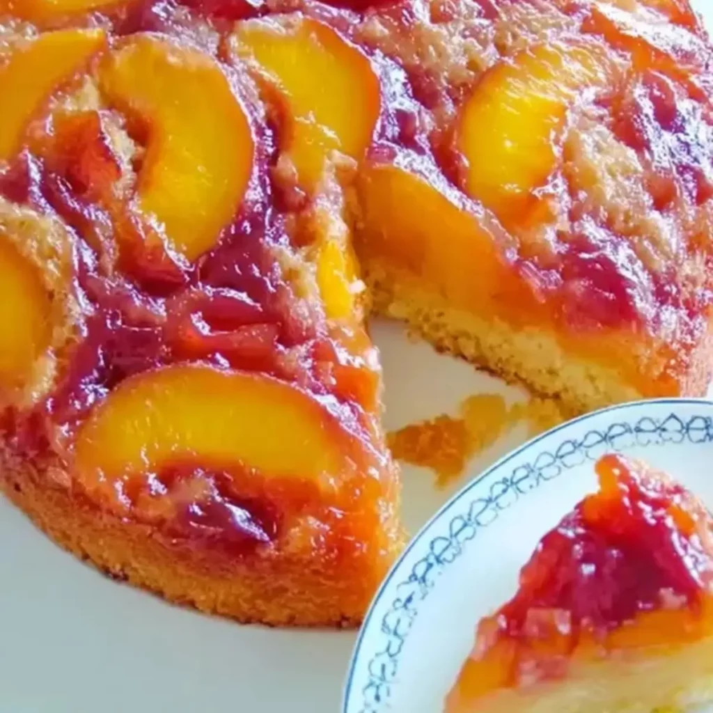 Nectarine Upside Down Cake