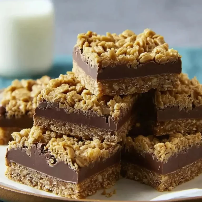 No-Bake Chocolate Oat Bars