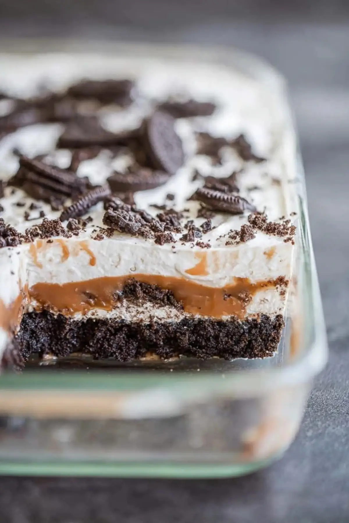 No Bake Heavenly Oreo Dessert