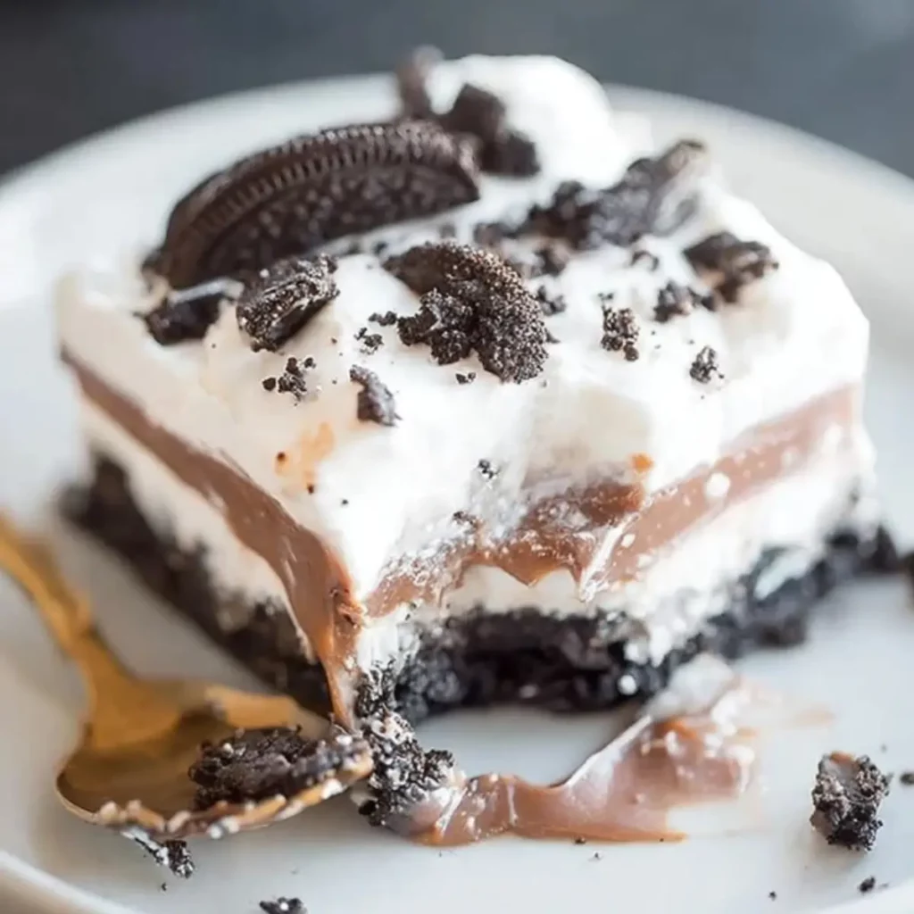 No Bake Heavenly Oreo Dessert