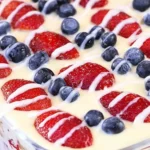 No Bake Summer Berry Icebox Cake