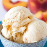 Old Fashioned Peach Ice Cream