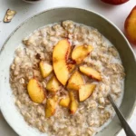 Peaches & Cream Oatmeal