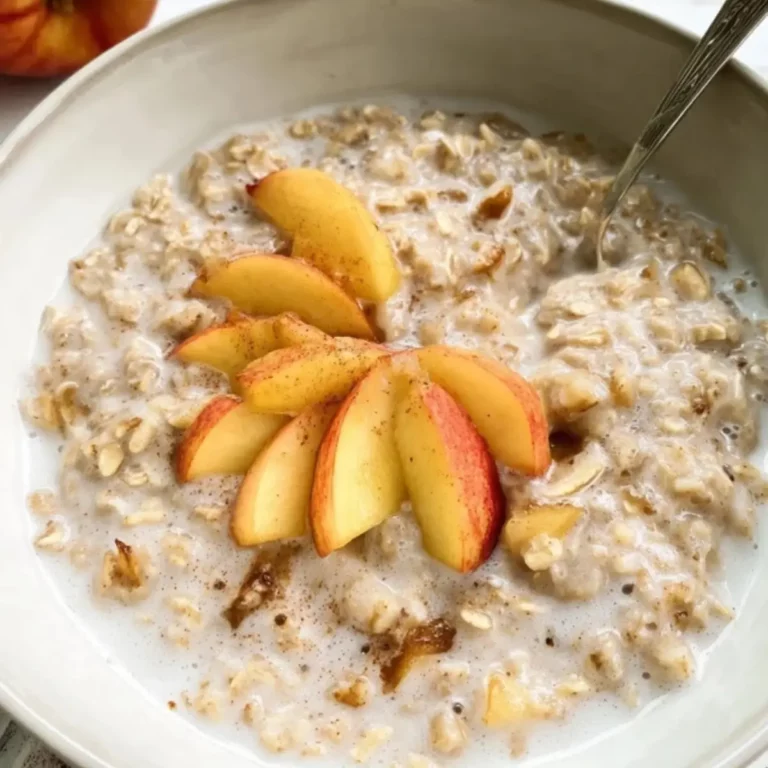 Peaches & Cream Oatmeal