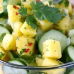 Pineapple Cucumber Salad
