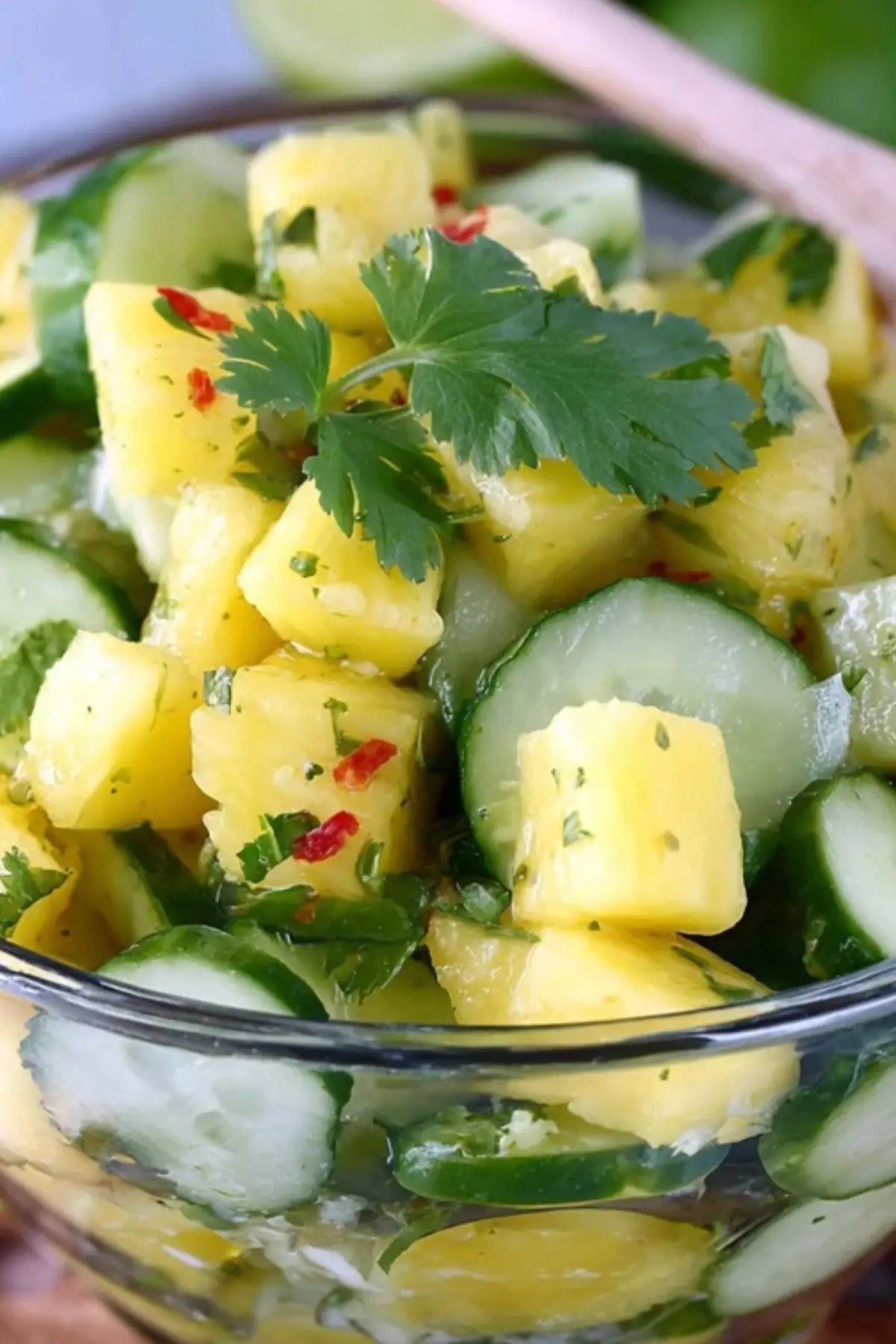 Pineapple Cucumber Salad