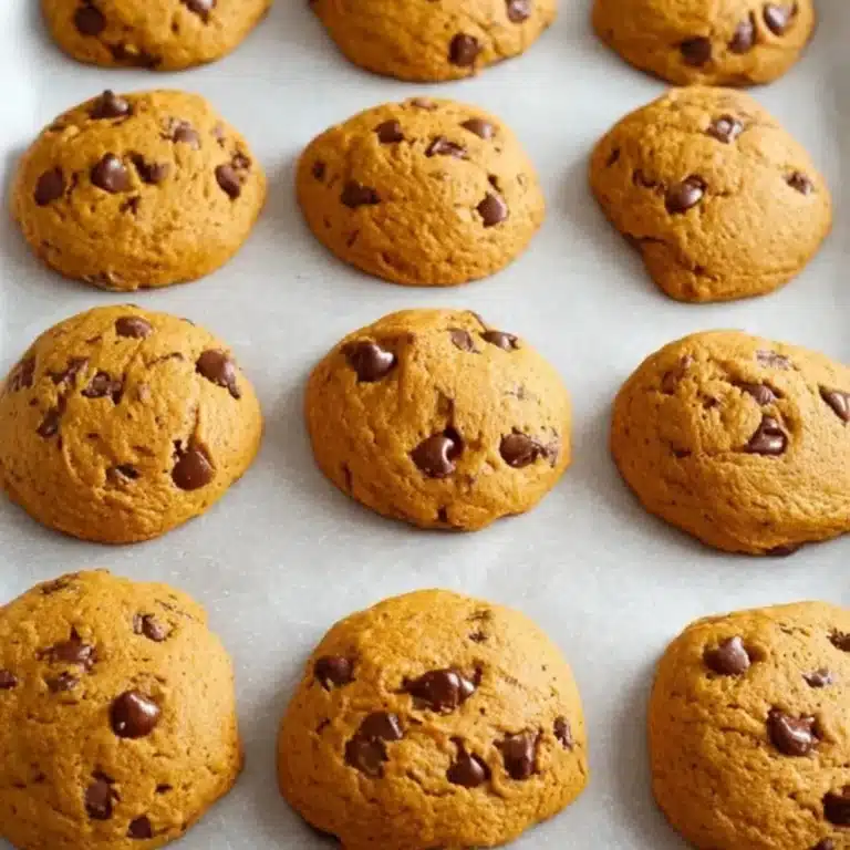 Pumpkin Chocolate Chip Cookies