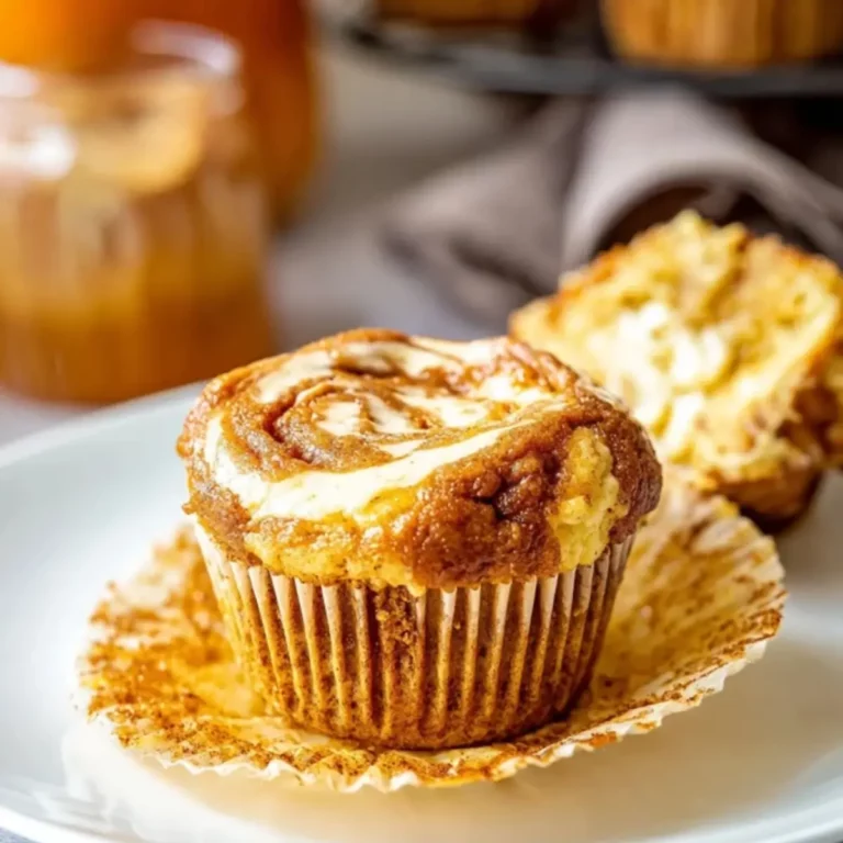 Pumpkin Cream Cheese Muffins