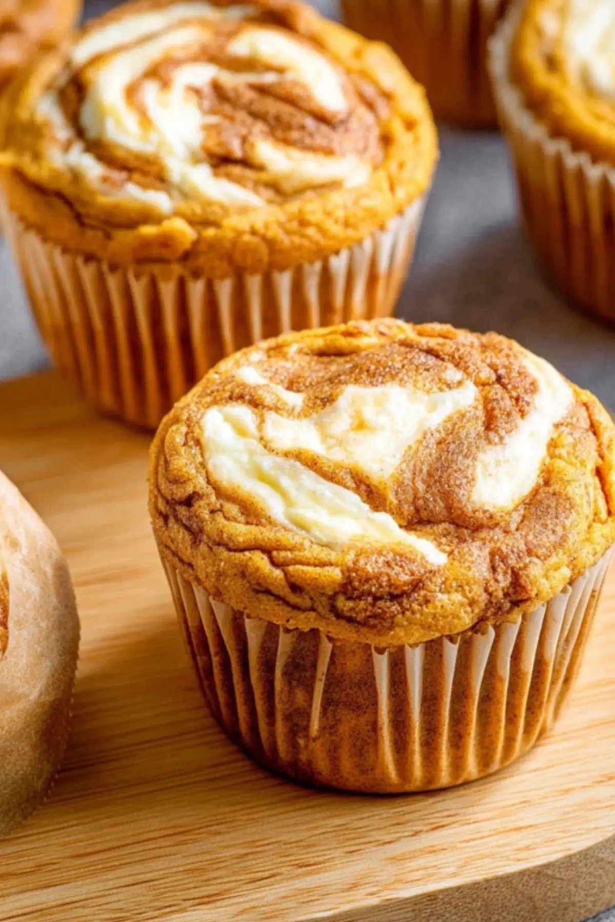 Pumpkin Cream Cheese Muffins