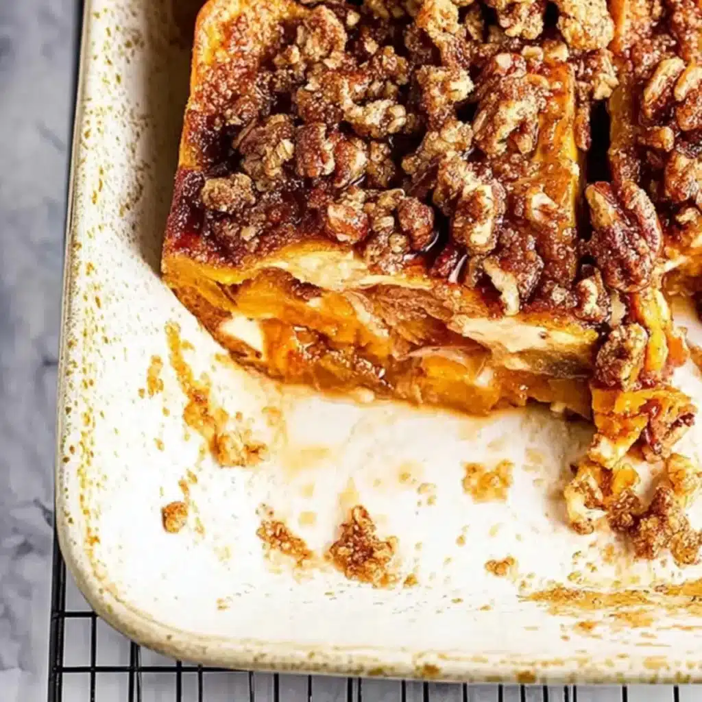 Pumpkin French Toast Bake