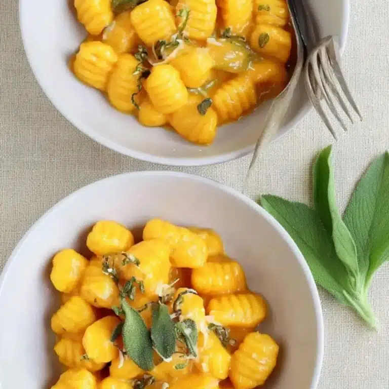 Pumpkin Gnocchi