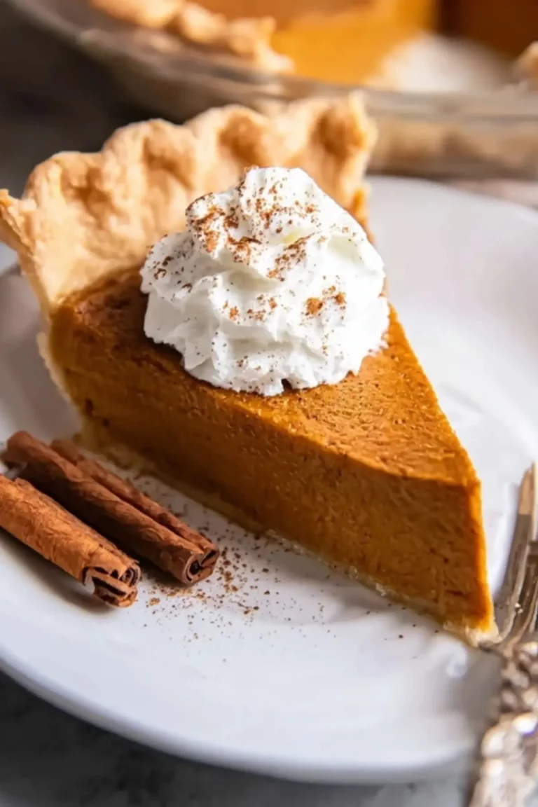 Pumpkin Pie Recipe