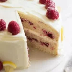 Raspberry Cake with Lemon Buttercream