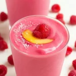 Raspberry Peach Smoothie