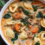 Sausage Tortellini Soup
