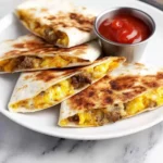 Sausage and Egg Breakfast Quesadillas