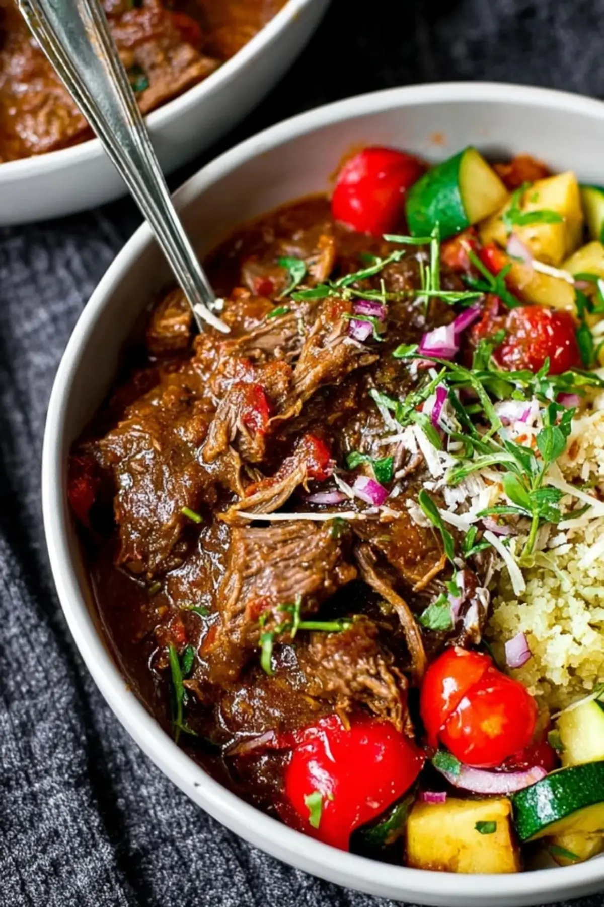 Slow Cooked SUMMER Beef Casserole