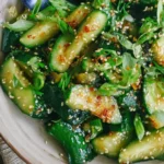 Smashed Asian Cucumber Salad