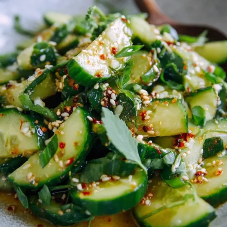 Smashed Asian Cucumber Salad