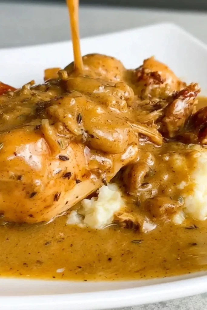Smothered Chicken and Gravy