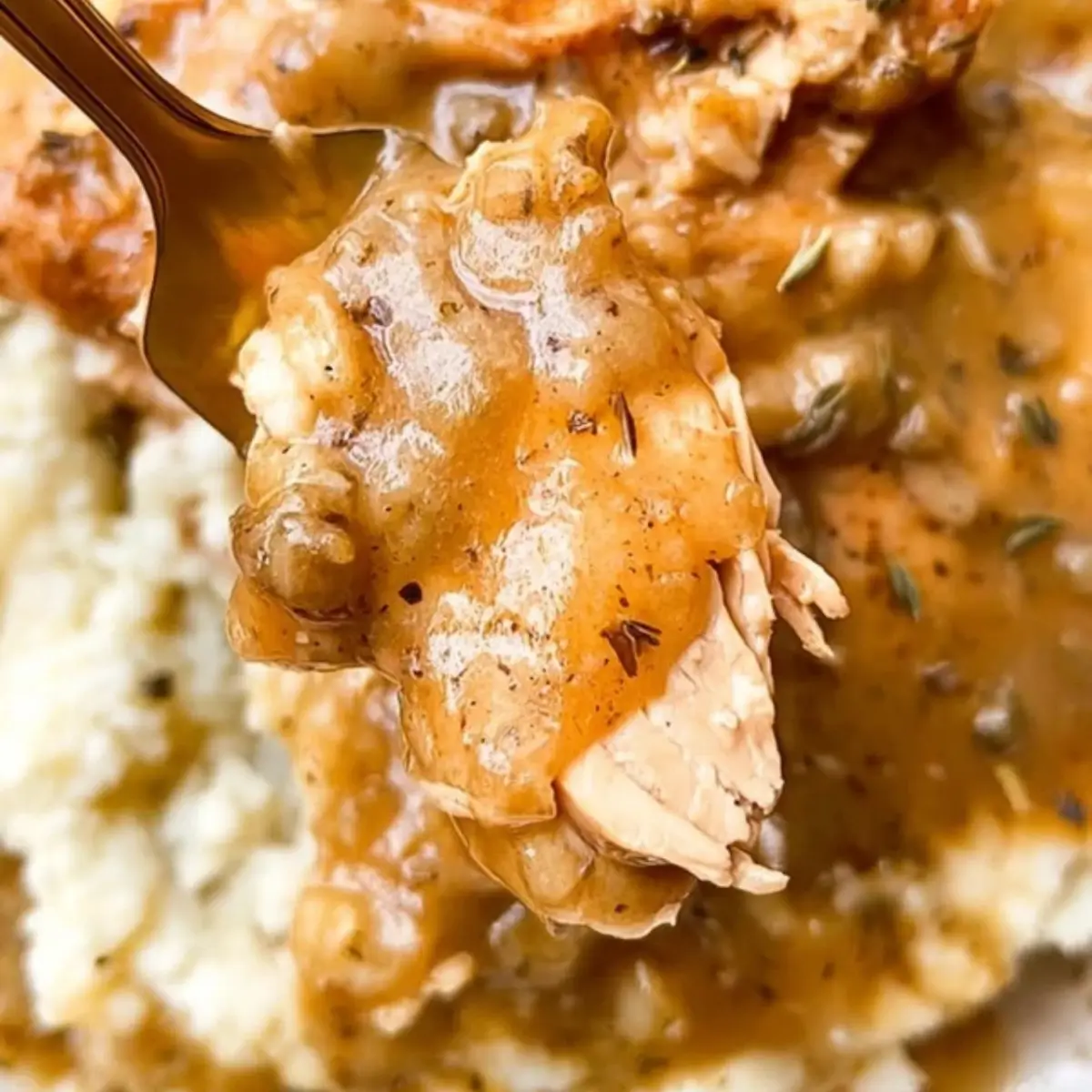 Smothered Chicken and Gravy