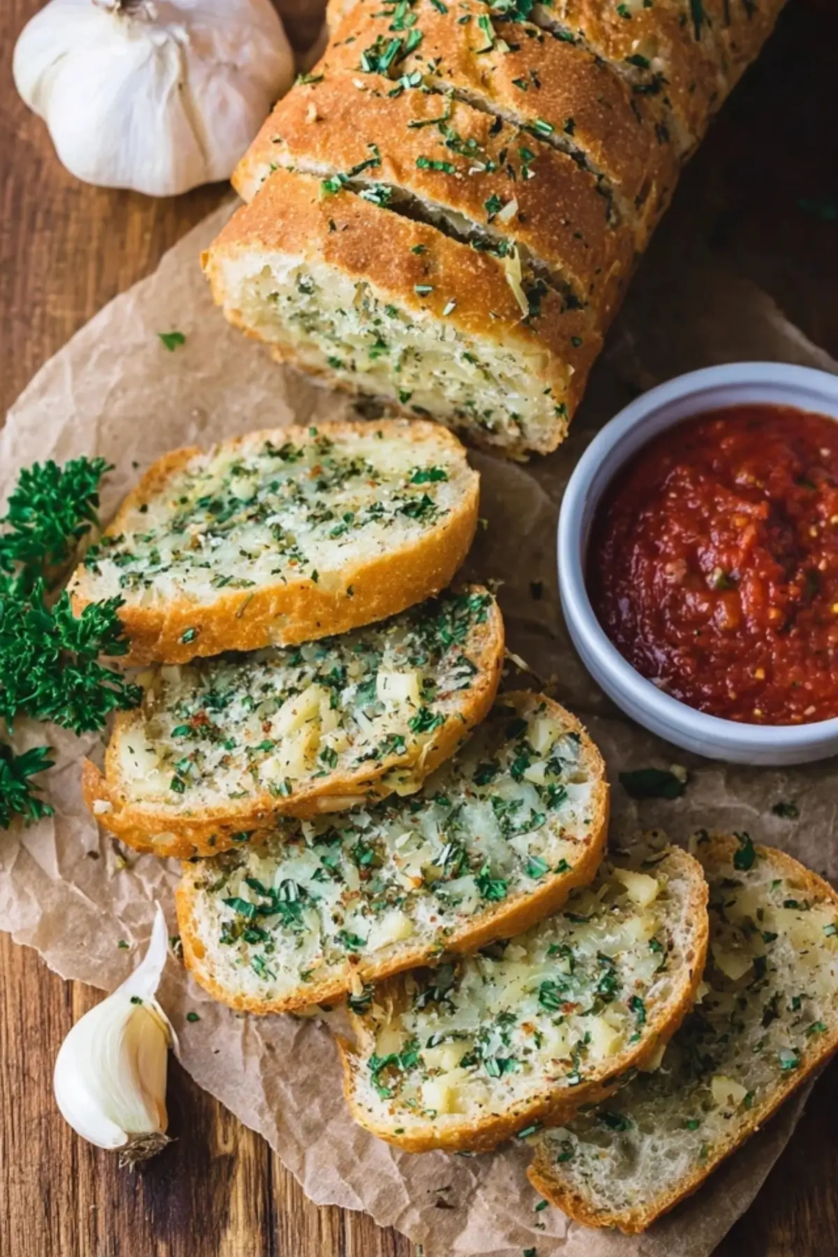 Sourdough Garlic Bread