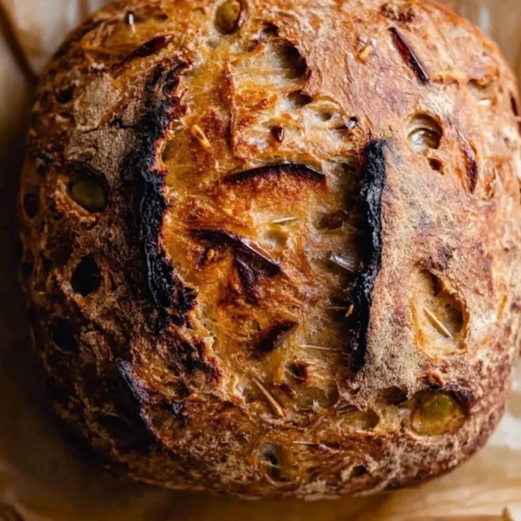 Sourdough Pumpkin Apple Bread