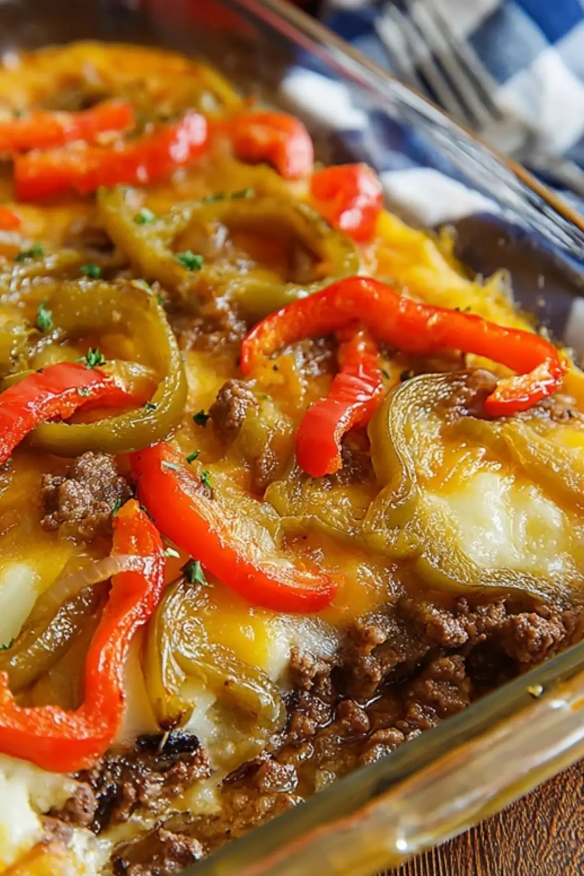 Southern Five Layer Beef Casserole
