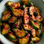 Spicy Korean Cucumber Salad