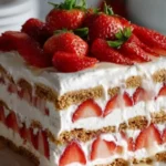 Strawberry Icebox Cake