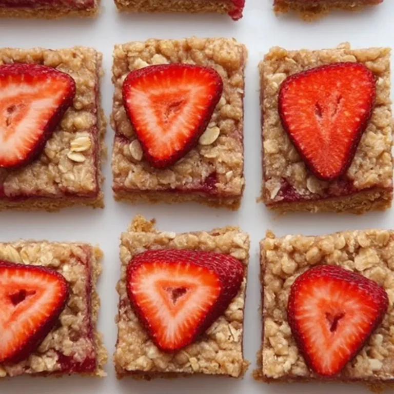 Strawberry Oatmeal Bars