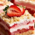 Strawberry Shortcake Bars