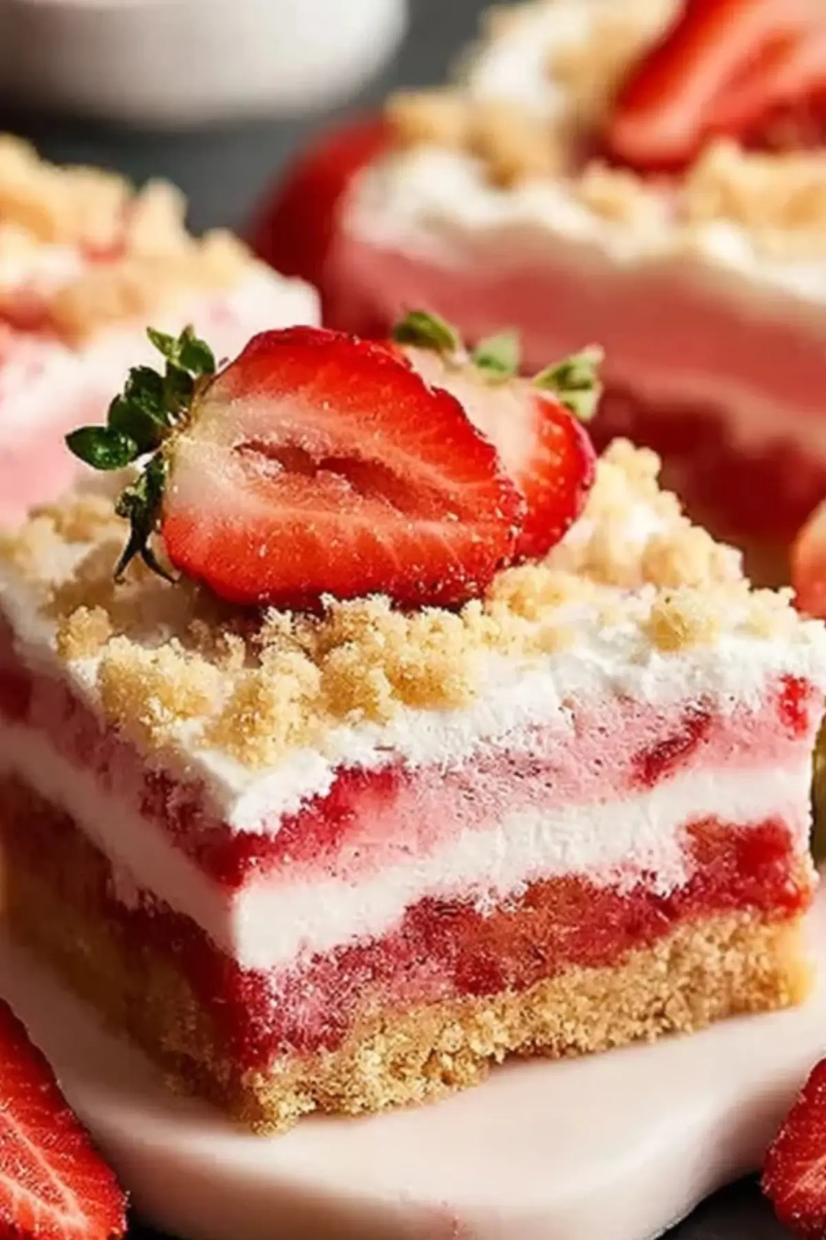 Strawberry Shortcake Bars