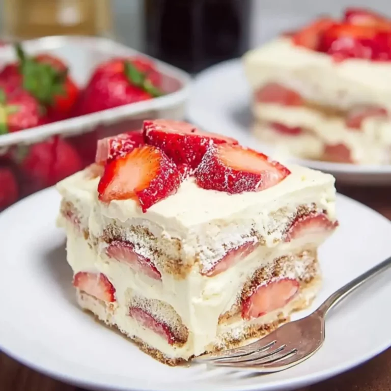 Strawberry Tiramisu