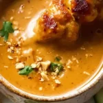 Thai Chicken Satay with Peanut Sauce