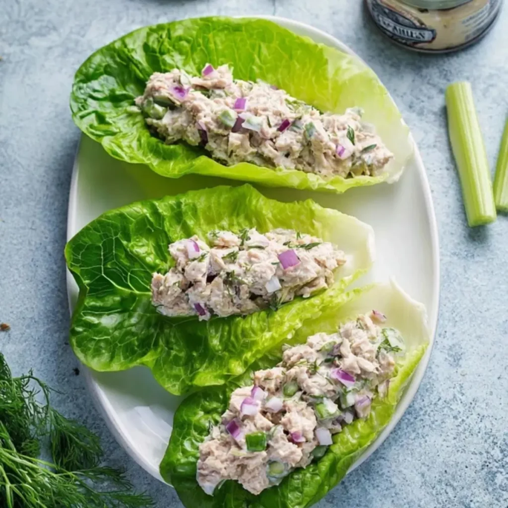 Tuna Salad Boats