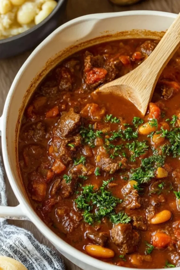 Tuscan Beef Casserole