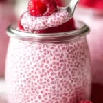 Vegan Raspberry Chia Pudding