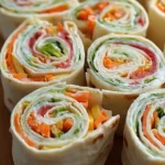 Vegetable Tortilla Roll Ups