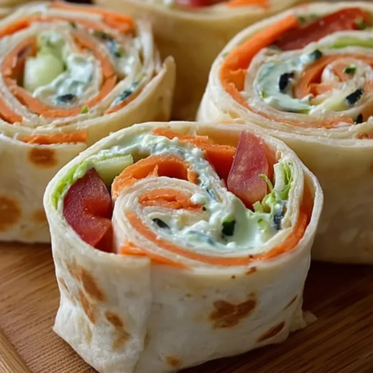 Vegetable Tortilla Roll Ups