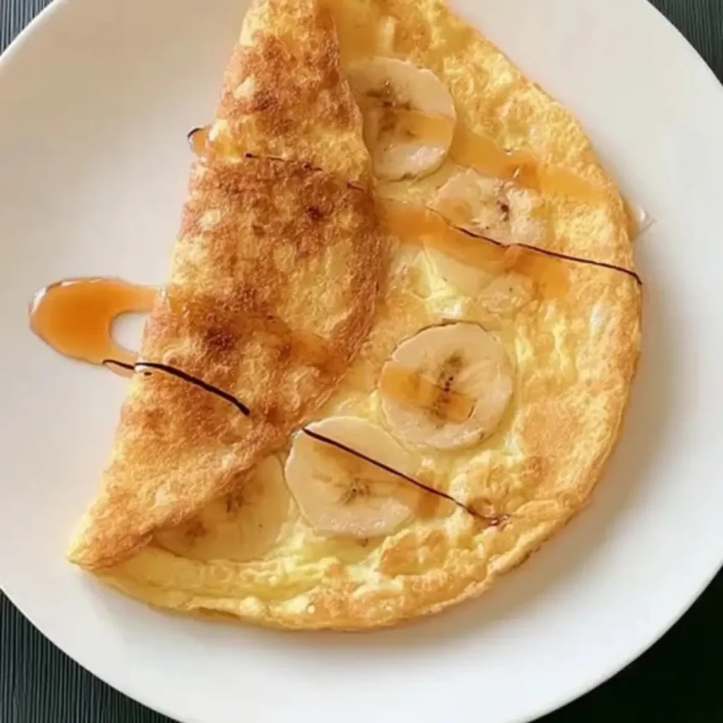 banana omelette for breakfast