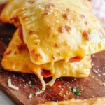 cheesy pizza pockets