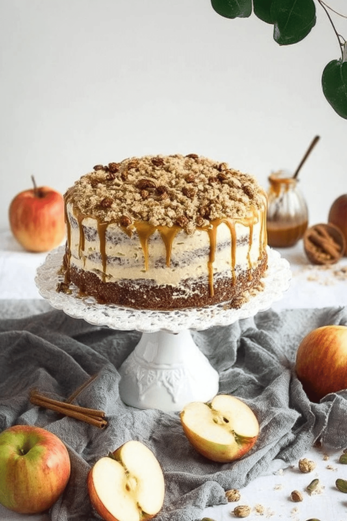 Apple Cardamom Cake