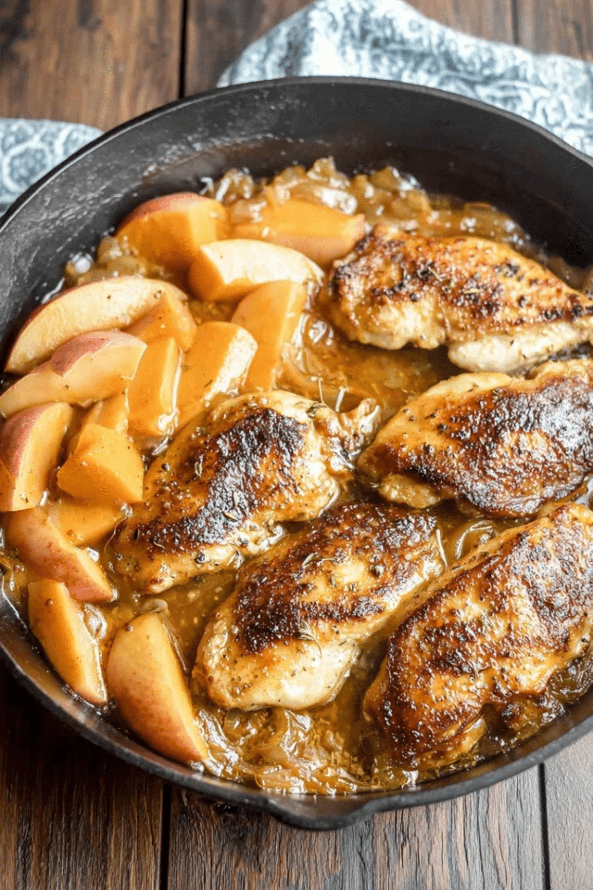 Apple Cider Chicken with Butternut Squash