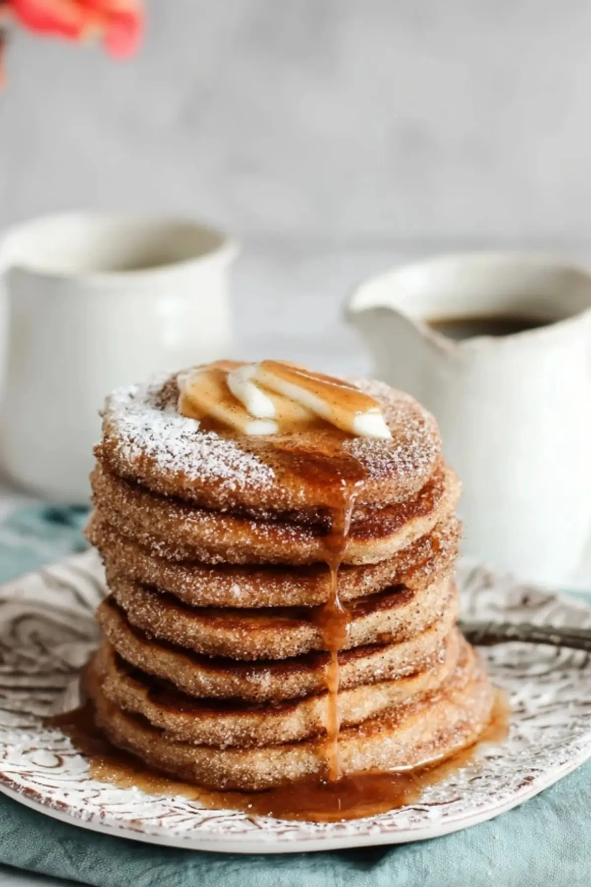 Apple Cider Donut Pancakes