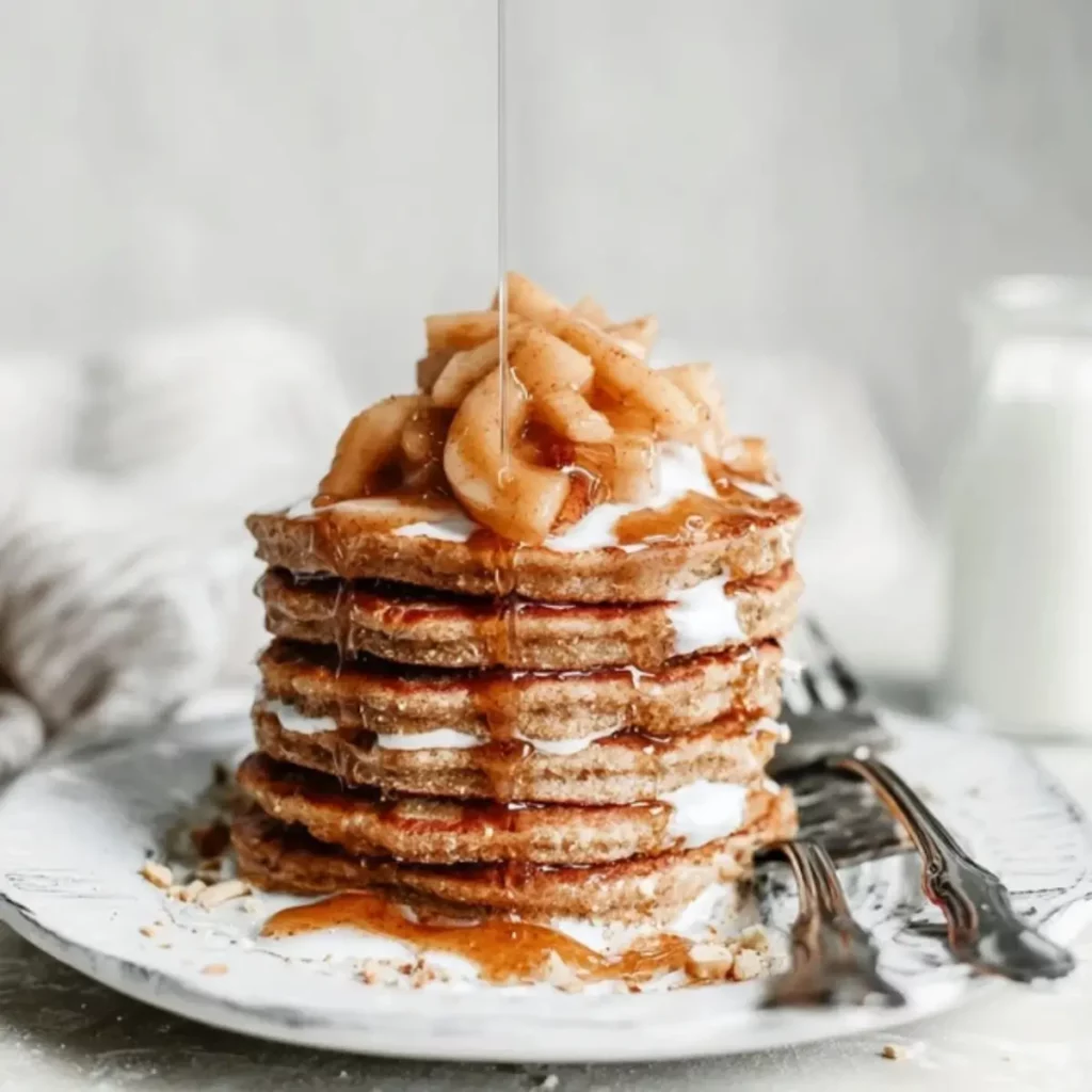 Apple Cider Donut Pancakes